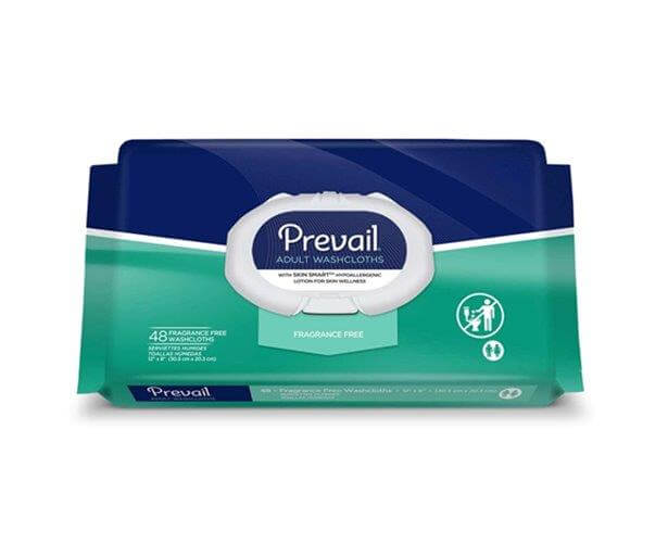 Prevail Disposable Washclothes Fragrance Free MedProDirect