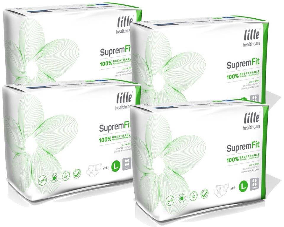 Lille Supremfit All-In-One Maxi Briefs Adult Diapers