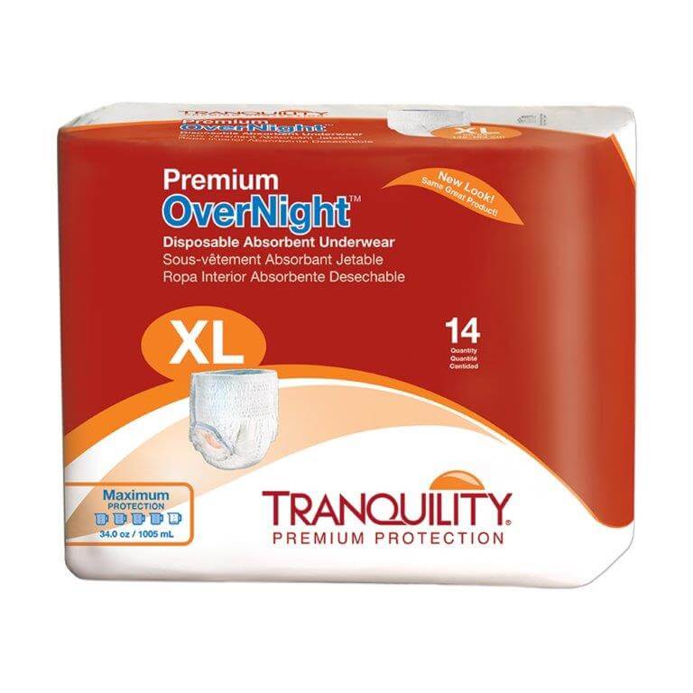 Attends Premier Incontinence Briefs, Premium Overnight Protection