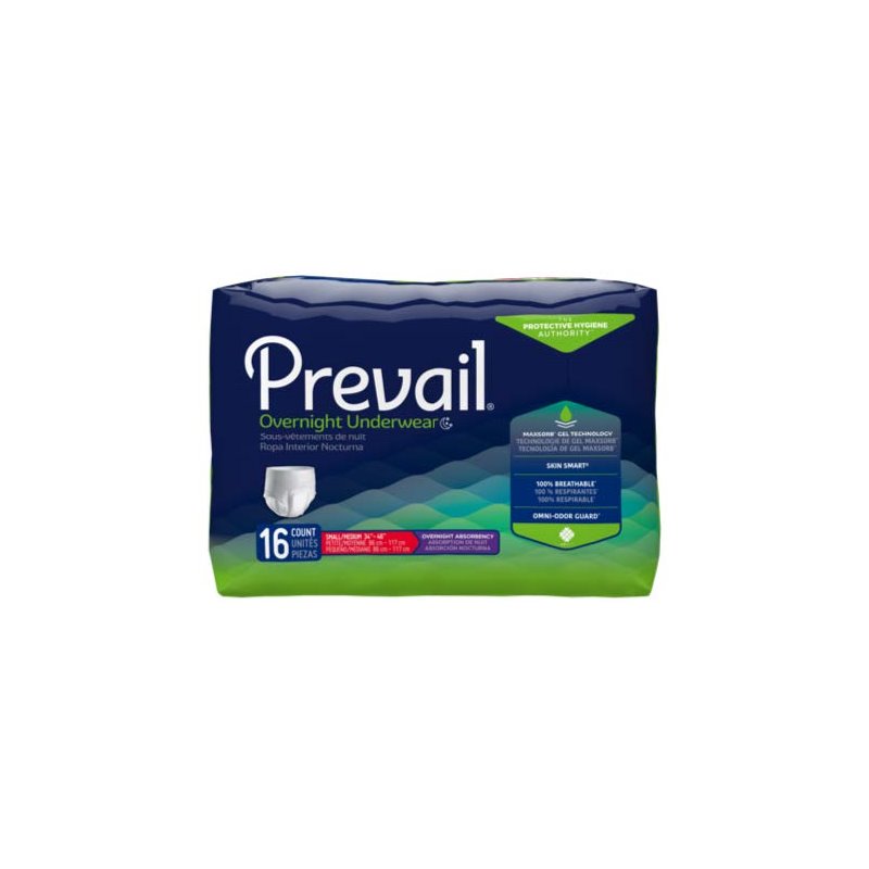 Prevail Incontinence briefs, adult diapers & underwear